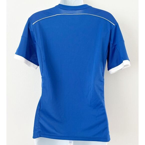NWT Adidas Women's Climacool Regista 14 Size Small Soccer Jersey Cobalt Blue - Picture 8 of 13